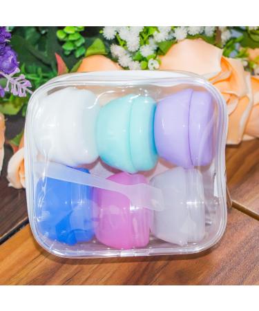 Empty Cosmetic Containers withLids 20g Plastic Small Refillable Travel Bottle Leak Proof Round Clear Jars Tsa Approved Environmental Perfect forSlime Samples Lotion Creams andMore/23/71 - Buy Online on GoSupps.com