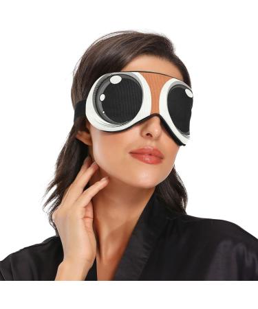 Haskirky Light Blocking Eye Mask | Breathable & Adjustable | Ideal for Travel, Yoga, Meditation | Cartoon Fox Eyes Design - Buy Online on GoSupps.com