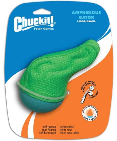 Carmex Chuckit CU188001 Amphibious Gator Diver - Floating Ball for Launchers | Large Gator - Perfect for Water Play - Buy Online on GoSupps.com