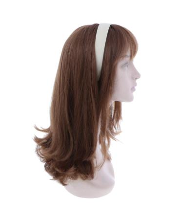 1 Inch Wide Cream Suede Headband for Women and Girls - Stylish Hair Accessory - Buy Online on GoSupps.com