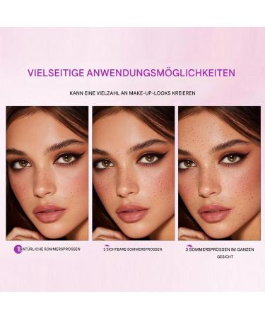 Maquillage pour taches de rousseur | Cosm tique de beaut du visage stylo taches de rousseur longue dur e pour femmes et filles pour mariage quotidien costume cosplay performance et r union - Buy Online on GoSupps.com