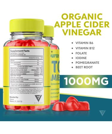 Life Source Keto Gummies - Advanced Weight Loss ACV Supplement (2 Pack | 120 Gummies) - Buy Online on GoSupps.com