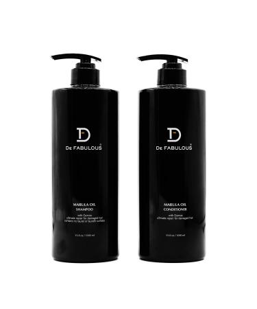 De Fabulous Marula Oil Shampoo & Conditioner 32oz