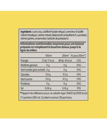 SodaStream Tonic Concentrate for Sparkling Water and Soda Machine | Prepare Up to 9 Litres of Tonic in Seconds 440ml (Pack of 6) - Buy Online on GoSupps.com