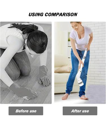 Kitchen Brushes Electric Cleaning Brush Cordless Electric Spin Scrubber with Adjustable Stretchable Arm and 7 Replacement Brush Heads Spin Scrubber for Tile Floor Cleaning Tool Set2 With 7 Brush Heads - Buy Online on GoSupps.com