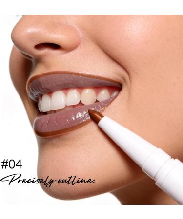  U-Shinein 2-in-1 lip pencil and gloss waterproof long-lasting with nourishing color for precise defined lines and all-day wear toasted almond - Buy Online on GoSupps.com