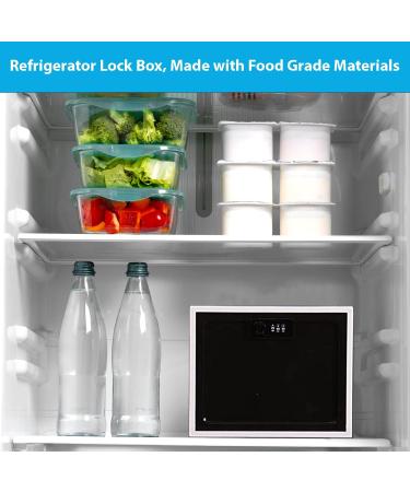 Secure Medicine Lock Box with Combination Lock - Large Medication & Snack Storage Locker for Home Classroom & Food Safety - Black - Buy Online on GoSupps.com
