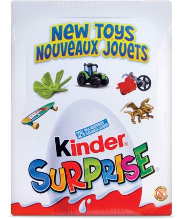 Kinder Bueno Milk Chocolate and Hazelnut Cream Candy Bars 20 Packs 2 Individually Wrapped Bars Per Pack (20 x 43g) & Surprise Milk Chocolate Eggs with Toys Classic 24 Pack 480 grams (20gx24) - Buy Online on GoSupps.com