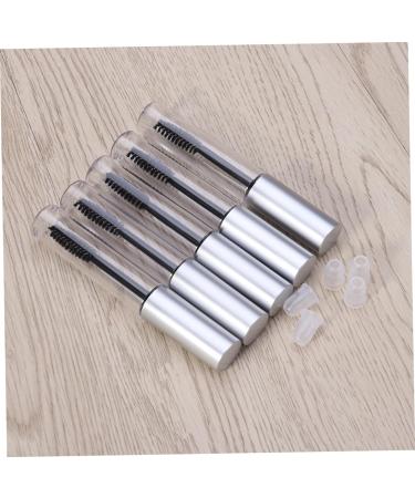 Healeved 10 Pcs Eyelash Brush Tube Mascara Tube Wand Eyelash Empty Mascara Tube and Wand Eyelash Cream Bottle 1 g (Pack of 1) Silverx2pcs - Buy Online on GoSupps.com