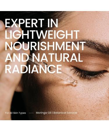 VEGANIS Nourishing Face Oil for Women Moisturizer Botanic Complex with Moringa Rosehip Papaya & Passion Fruit Multi Benefit Facial Oil for Hydration Vegan Formula - Buy Online on GoSupps.com