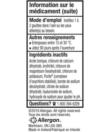 Buy Refresh OPTIVE Advanced FUSION 2X10ML - Moisturizing Eye Drops for Dry Eyes | Fast International Shipping - Buy Online on GoSupps.com