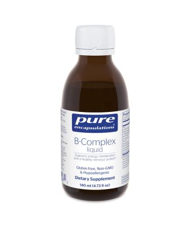 Pure Encapsulations B-Complex Liquid | B Vitamins to Support Energy, Nervous System, Memory, Cellular, and Cardiovascular Health* | 4.73 fl. oz.