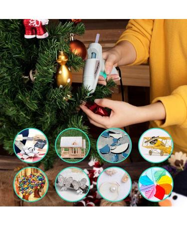 HAUSHOF Mini Hot Glue Gun Kit | 20-Piece Set for Home Decoration, Crafts, and Repairs | 20W 120V - Buy Online on GoSupps.com