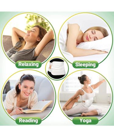 Reusable Organic Castor Oil Pack Kit for Waist & Thyroid Detox - Adjustable Rubber Band Oil Not Included - Buy Online on GoSupps.com