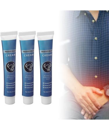 Prostate Health Cream - 3x20g Nutritional Supplements for Men | Soothing Absorbing Paste - Buy Online on GoSupps.com