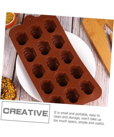Zerodeko 10 Pcs Chocolate Mold Ice Cube Moulds Fondant Molds Thins Candy Chocolate Easter Egg Candy Mold Silicone Baking Molds Ice Cube Trays Chocolate Baking Mold Lollipop Ice Cubes - Buy Online on GoSupps.com