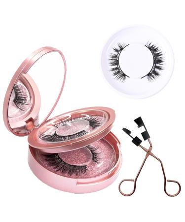 Bellaire Magnetic Lashes Magnetic Eyelashes Reusable Dual Magnetic Lashes without Eyeliner Natural Look Magnetic Eyelashes with Applicator (CY04)