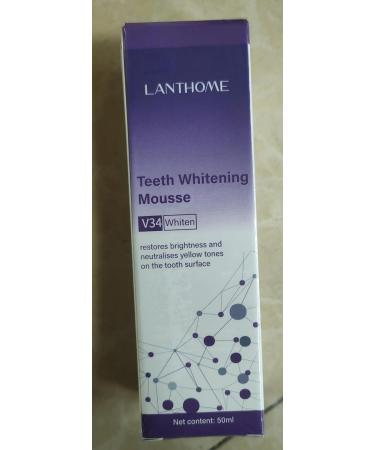 Teeth Whitening Mousse V34 - Brighten Your Smile | International Shipping Available - Buy Online on GoSupps.com