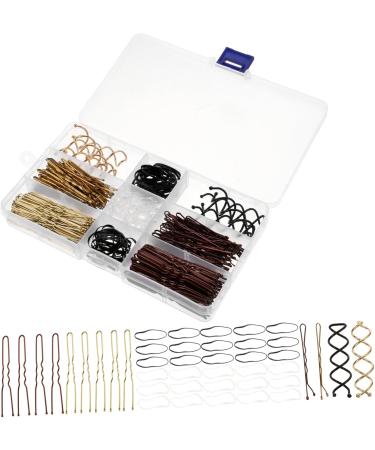 minkissy 3 Boxes Boxed U-clip Hair Ties Hair Styling Tools Black Hair Clips Mini Claw Clips for Hair Styling Hair Clips U Shaped Bobby Ballet Hair Pin Mini Bobby Metal Girl Miss Accessories - Buy Online on GoSupps.com