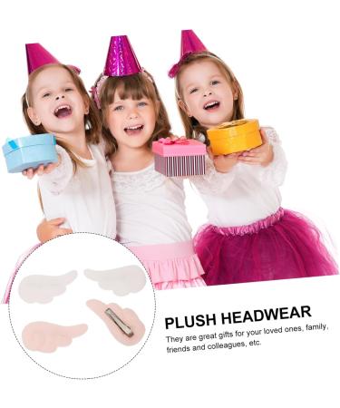 Didiseaon 2 Pairs Angel Wings Hairpin Angel Wings Headdress Women Hairpins Decorative Hairpins Plush Hairpins Girl Hairpins Lovely Hair Clips Plush Hair Clips Festival Headwear - Buy Online on GoSupps.com