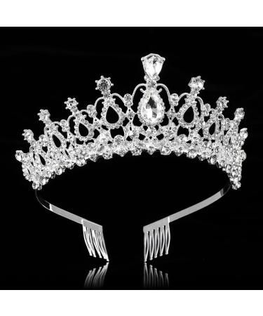 Frcolor Bridal Crystal Headband Crown Tiara - Elegant Wedding & Party Accessories for Brides & Celebrations - Buy Online on GoSupps.com