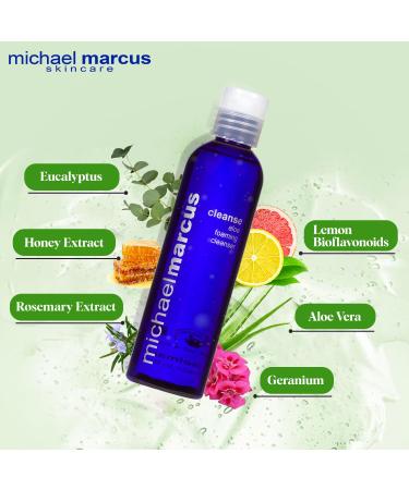 michael marcus Aloe Gentle Facial Cleanser Foaming with Honey & Rosemary Extract 4 fl oz - Refresh Moisture & Hydrating Facial Cleanser - Cruelty Free Paraben-Free & Fragrance Free Cleansing Foam Aloe Cleanser 4oz - Buy Online on GoSupps.com