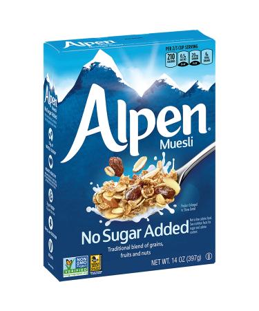 Alpen Muesli Cereal 14 oz (Pack of 6) - No Sugar Added | Healthy Breakfast Option - Buy Online on GoSupps.com