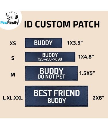 Customizable Pawpawify Dog Harness - No Tug Anti-Pull Durable for Training & Walking - Fits 20-25in Chest - Pink - Buy Online on GoSupps.com