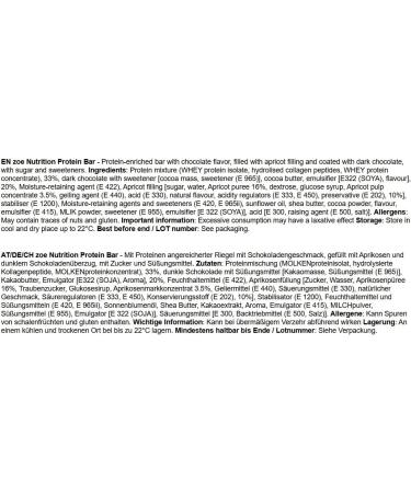 zoe Nutrition Sacher Cake Protein Bars 20 Count 50g (20 Protein Bars x 50g) - Buy Online on GoSupps.com