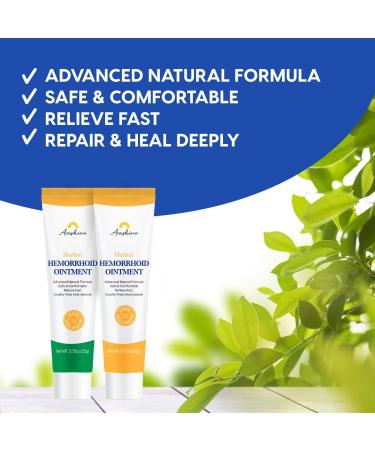 Hemorrhoid & Fissure Gel - Natural Chinese Herbal Treatment (2 Tubes) - Buy Online on GoSupps.com