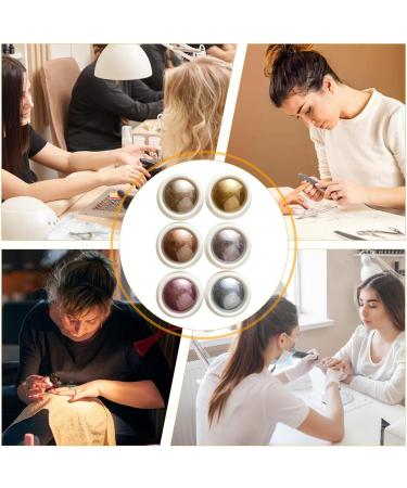 Nail Chrome Powder Set chrome pour ongles - 6 couleurs paillettes pigment pigment pour les paillettes | Poudre de pigment clou pour petite amie pouse amie s ur fille 01 UN - Buy Online on GoSupps.com