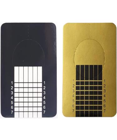 Professional 50 Count Gold MHD Nail Form for Acrylic, Gel, and Art Extensions - Buy Online on GoSupps.com