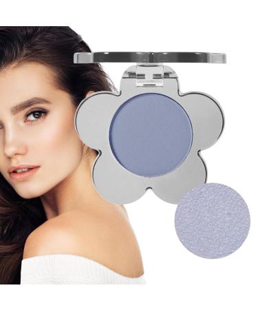 Single Eyeshadow | Long-Lasting Eye Shadow | Eyeshadow Makeup Highlighter Matte Flower Shape Eye Shadow Long Lasting Wear Glitter Primer Palette 109