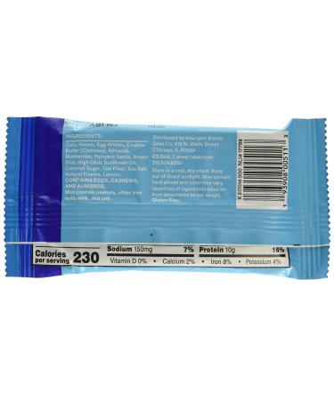 Buy RXBAR Blueberry AM Protein Bar 1.9 OZ | Healthy Protein Snack | Free International Shipping - Buy Online on GoSupps.com