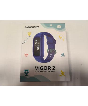 BIGGERFIVE Vigor 2 L Kids Fitness Tracker Watch for Boys Girls Ages 5-15 IP68 Waterproof Activity Tracker Pedometer Heart Rate Sleep Monitor Calorie Step Counter Watch Black - Buy Online on GoSupps.com