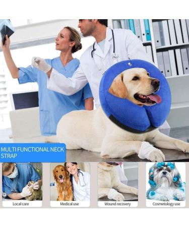 Ducomi Inflatable Dog & Cat Hinges | XS Blue - Enhance Animal Comfort & Mobility | Prevent Scratches & Bites - Buy Online on GoSupps.com