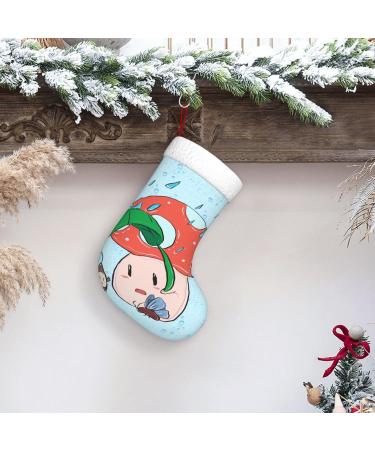 YYHHAOFA Sunflower Seeds and Mushroom Prints Christmas Decorative Stockings : Soft Light and Tactile Suitable for Christmas Halloween - Buy Online on GoSupps.com