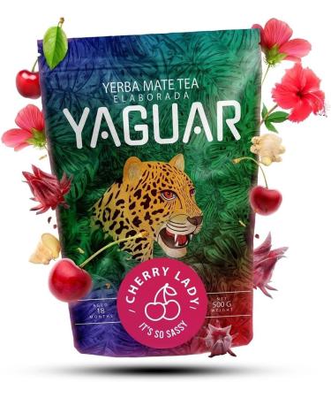 Kit Yerba Mate Yaguar 3x500g Citrus Bomb Energ a Guaran & Cherry Lady Saveurs Fruit es & nergisantes - Buy Online on GoSupps.com