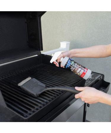 Professional Strength Natural Enzyme Grill Cleaner Spray - Fast Acting & Fume Free - USA Made (16oz) - Buy Online on GoSupps.com