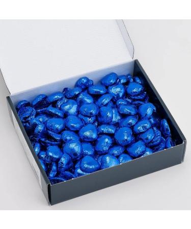 Italian Options Milk Chocolate Hearts 250 grams approx 41 Pieces Royal Blue Foil Milk Choc 250g Royal Blue - Buy Online on GoSupps.com