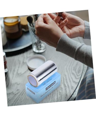 Housoutil 3rolls Nail Foil Nail Wraps Tinfoil Manicure Tool Silver Foil Flakes Gold Flakes for Nail Removal Rads Nail Tinfoil Wipe Nail Transfer Foil Tin Foil Nail Polish Glass - Buy Online on GoSupps.com