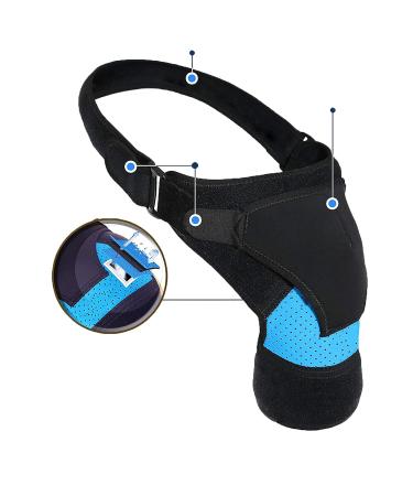 Shoulder Stability Brace for AC Joint Pain Relief | Rotator Cuff Injury Support & Arthritis Protector - Buy Online on GoSupps.com