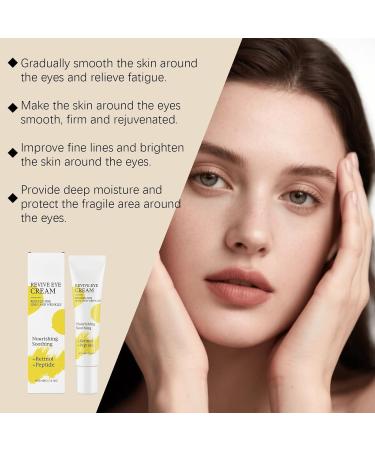 Nuvilo Eye Contour Cream with Retinol and Peptides Anti-Aging Care to Reduce Wrinkles and Fine Lines Firming and Moisturizing Cream for Dark Circles and Puffiness Suitable for All Skin Types (4 pcs) - Buy Online on GoSupps.com