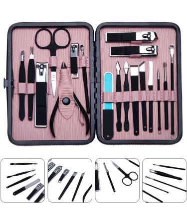 Beaupretty 1 Nail Set Professional Nail Clippers Kit Nail Tools Cuticle Pusher Toe Nail Manicure Pedicure kit Cosmetology kit Nail Gel Manicure kit Stainless Steel Nail Clipper Major Scraper - Buy Online on GoSupps.com