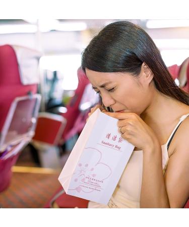 Paquet Vomi Jetables tanches en Papier 100 Pi ces Pochettes Pratiques pour Mal des Transports Usage Voyage en Voiture Avion Train Paquet Poubelle Portables pour - Buy Online on GoSupps.com