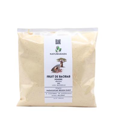 Naturamada Naturamada - Baobab powder Madagascar Adansonia sp dried fruit pulp 100% Natural Smoothie Infusion Cooking 50g