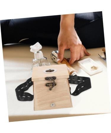 OHPHCALL Box solid wood moxibustion box chinese moxibustion heat handheld massagers vessel tools moxa stick wood tools Moxas Stick Burner Stainless steel household moxibustion instrument - Buy Online on GoSupps.com