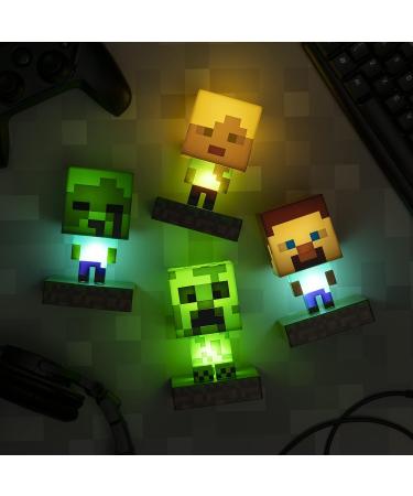 Paladone Minecraft Alex Icon Light BDP Mini Night Lamp Fun Pixelated Super Bright Collectable Multi Coloured - Buy Online on GoSupps.com