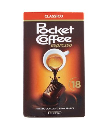 Ferrero Ferrero Pocket Coffe T18 Chocolate with Liquid Coffee Stuff 225g