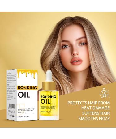 Hair Bonding Oil Hair Treatment Oil Deep Moisturizing Serum for Dry Damaged Thick Hair Hair Growth Oil High Shine Hair Oil  - Buy Online on GoSupps.com